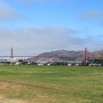 Golden Gate form a distance